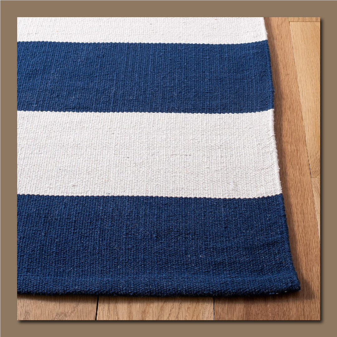Cotton rug material