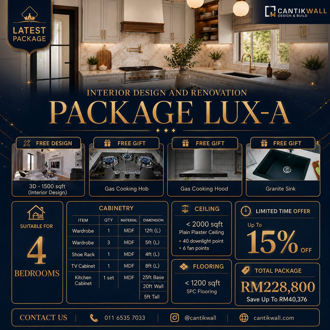 Package Lux-A RM228800