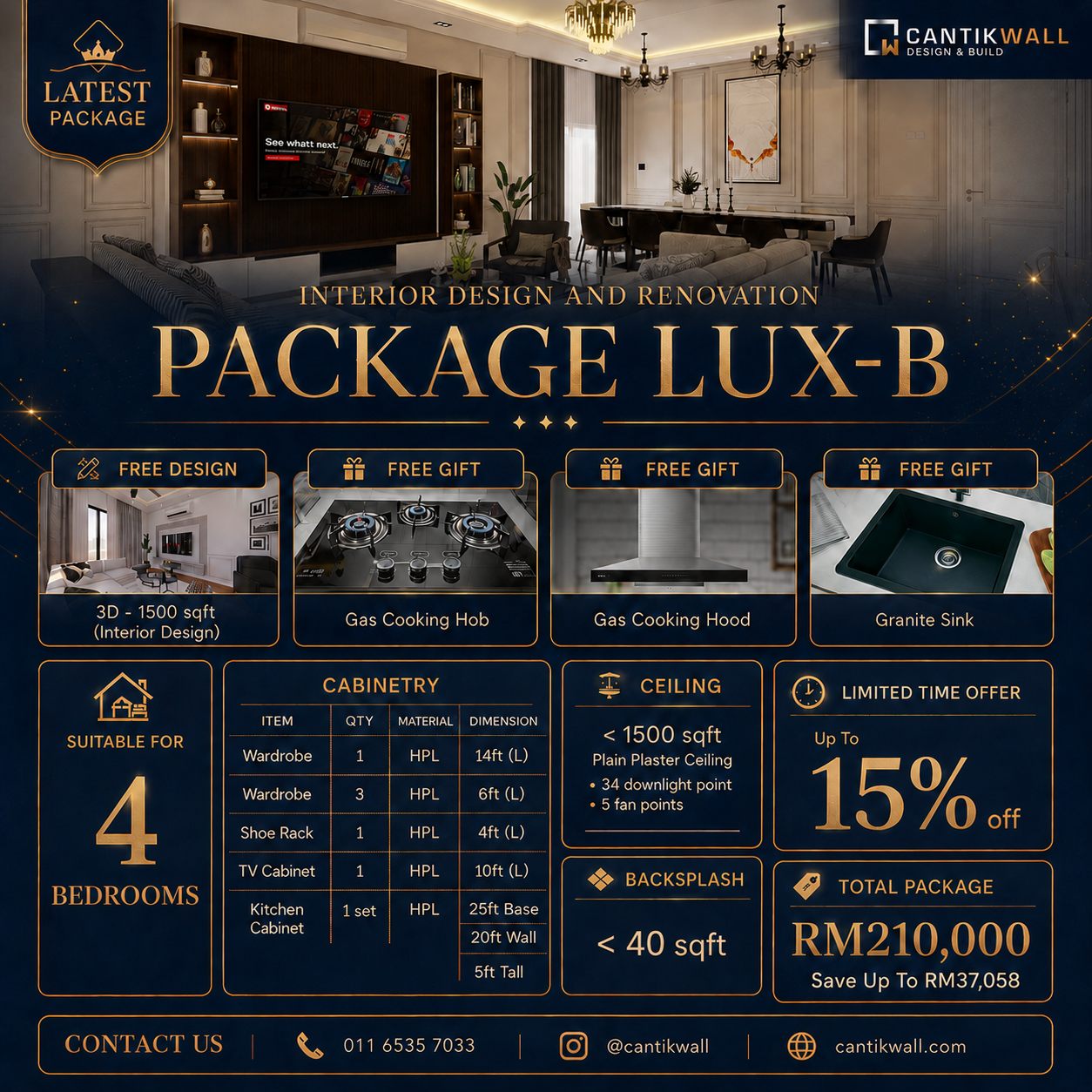 Package Lux-B RM210000